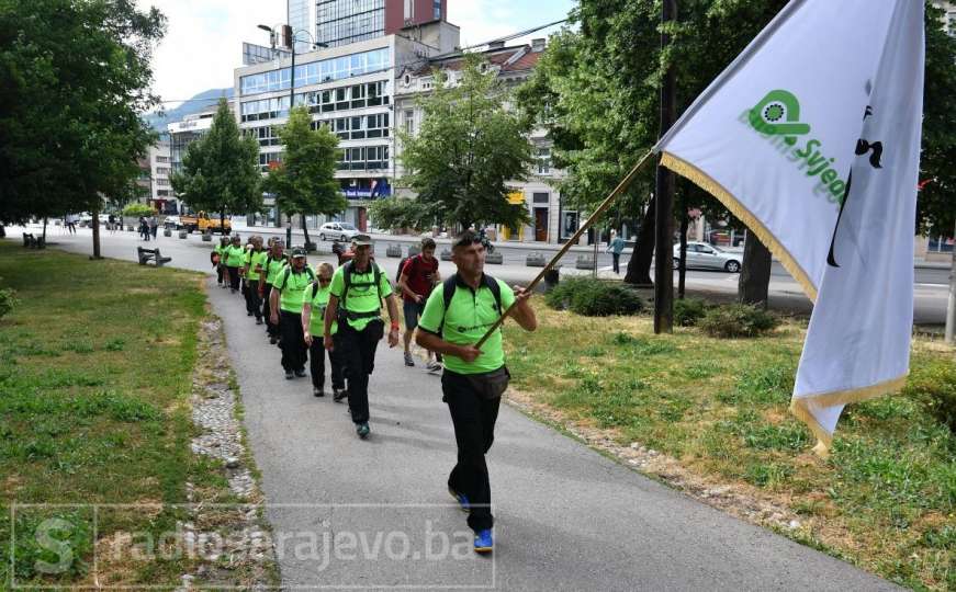 Krenuo 17. Marš mira iz Sarajeva prema Srebrenici
